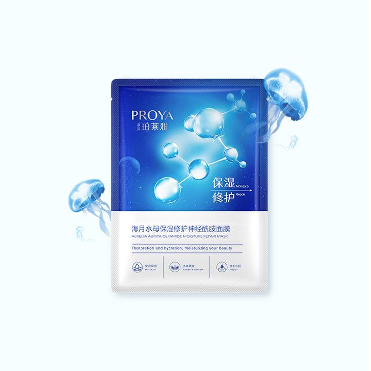 4001老百汇海月水母保湿修护神经酰胺面膜
